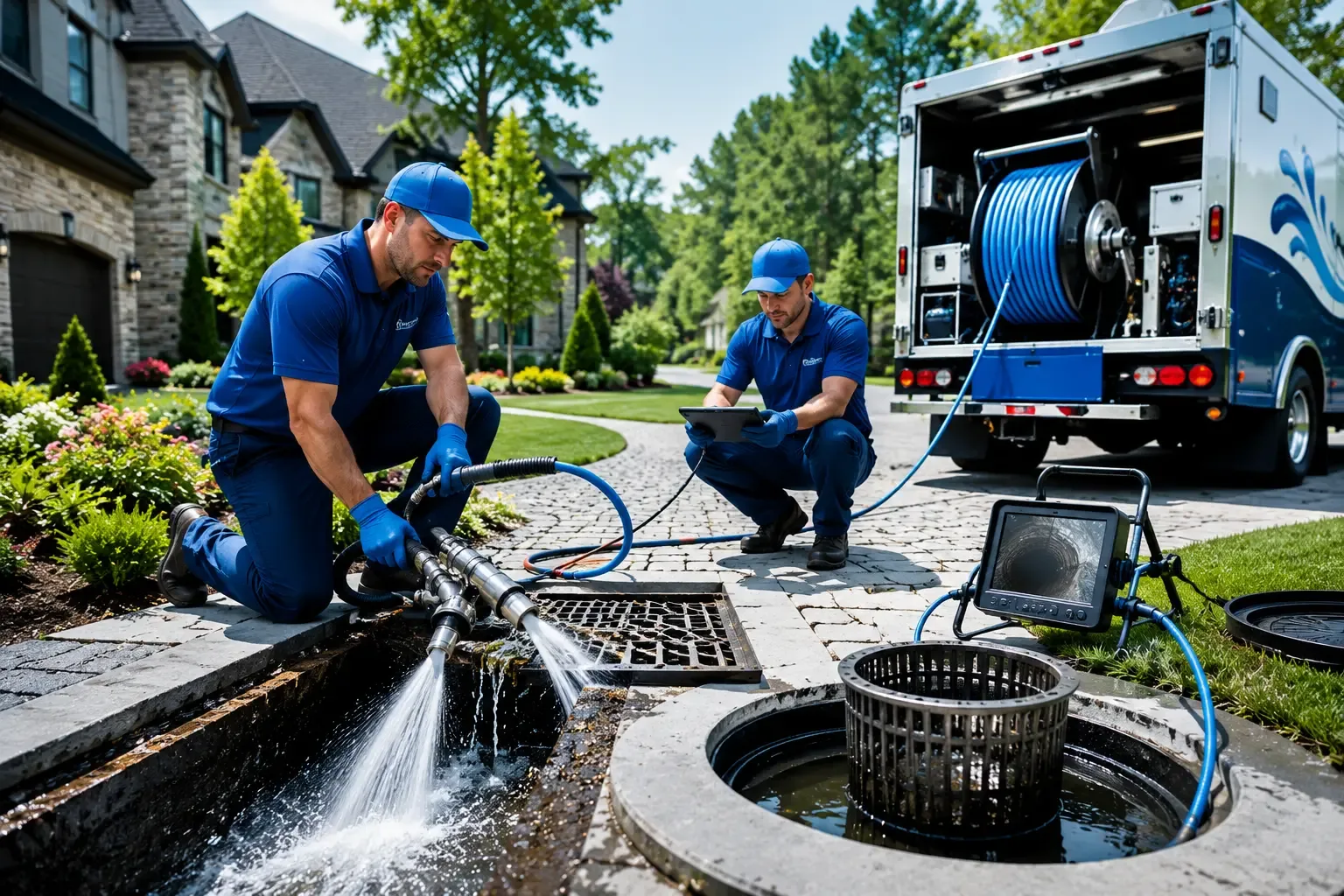 Local outdoor drain cleaning professionals in Newtown Square, PA
